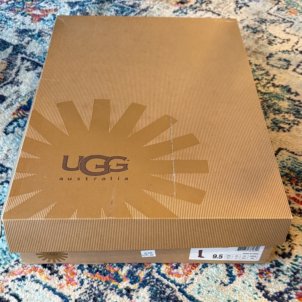 UGG Dark Brown W Channing Boots 9.5 - Picture 11 of 11